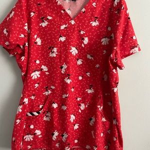 Elle Scrub Top-XL